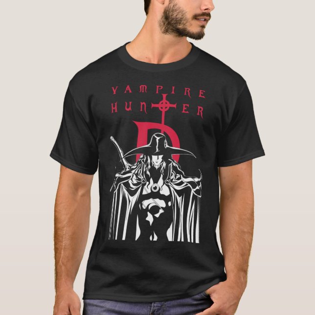Camiseta VAMPIRE HUNTER D T-Shirt clássico (Frente)