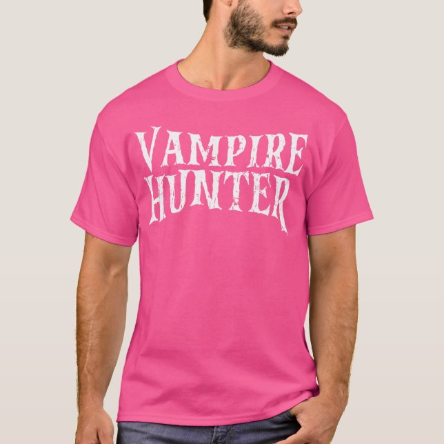 Camiseta Vampire Hunter Horror (Frente)