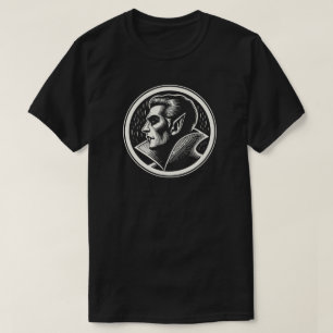 Camiseta Vampiro Assustador Horror Gótico
