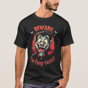 Camiseta Vampiro Beware Fang-tactic