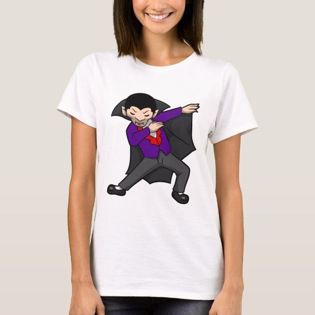 Camiseta vampiro de dabula de halloween (Frente)
