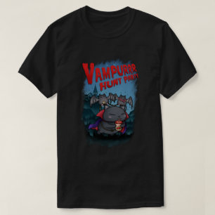 Camiseta Vampiro de Halloween Cat Vampurr