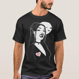 Camiseta Vampiro Garota Me Morde Descendo O Vampiro Da Bela