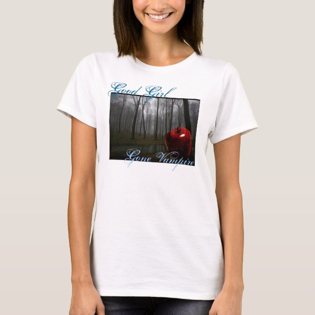 Camiseta Vampiro ido boa menina (Frente)