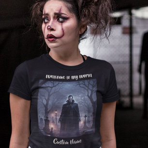 Camiseta Vampiro no Cemitério