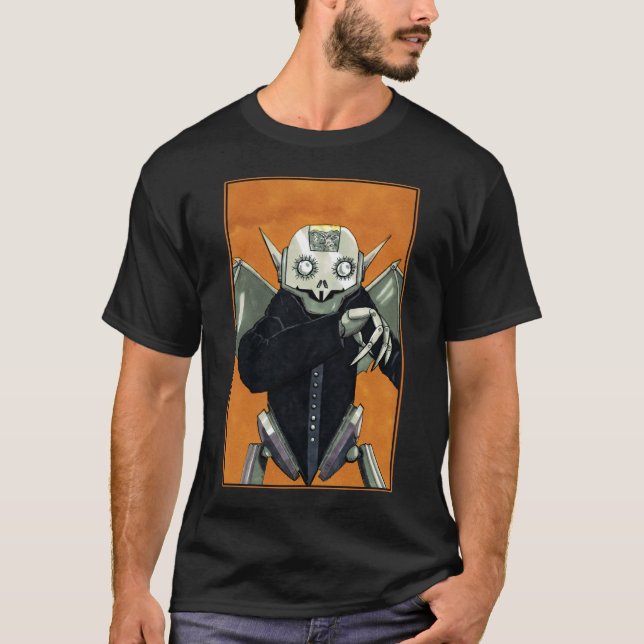 Camiseta Vampiro Robô (Frente)