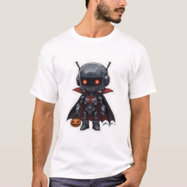 Camiseta Vampiro Robô Shirt T-Shirt Cute Sci-Fi