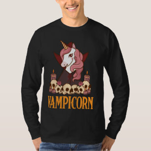 Camiseta Vampiro, Unicórnio, Vampicorn Magnético Cute Hallo