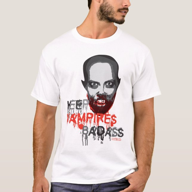 Camiseta Vampiros de Badass (Frente)