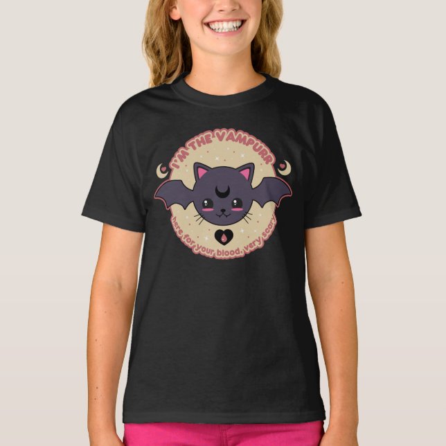 Camiseta Vampurr Creepy Fofo (Frente)