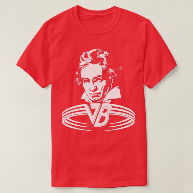 Camiseta Van Beethoven 250 Anos Aniversário (Frente do Design)