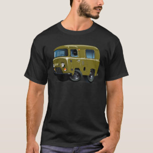 Camiseta Van de entrega de desenho animado