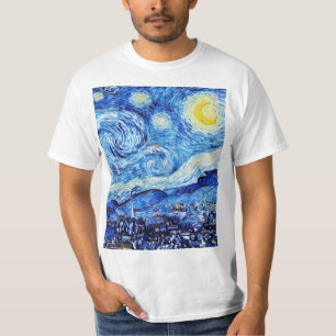 Camiseta Van Gogh - A Noite Estrelada - Posto de Natal Bran