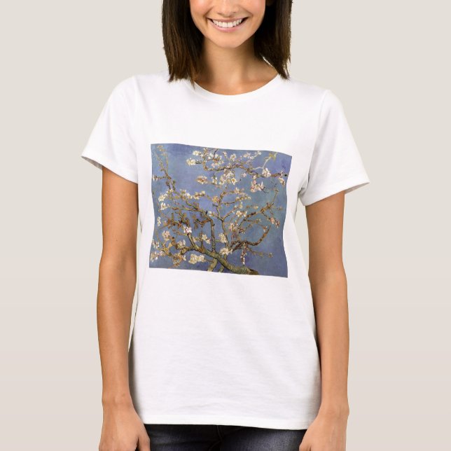 Camiseta Van Gogh Almond Blossom (Frente)
