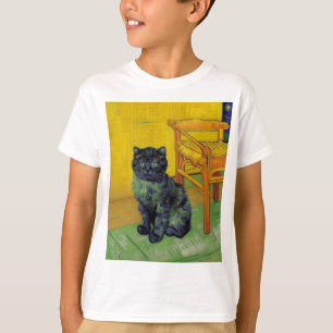 Camiseta Van Gogh Black Cat