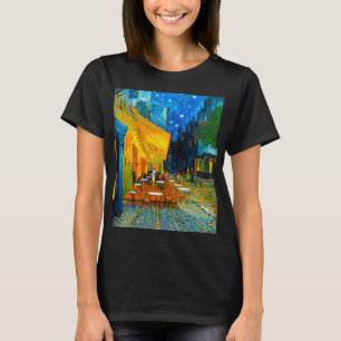 Camiseta Van Gogh Café Terrace à Noite