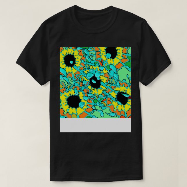 Camiseta Van Gogh Grafite Sunflower (Frente do Design)