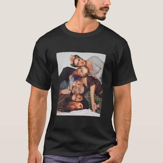 Camiseta van gogh monalisa frida... (Frente)