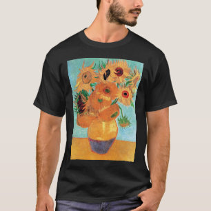 Camiseta Van Gogh - Natureza Morta Vaso Com Doze Girassóis
