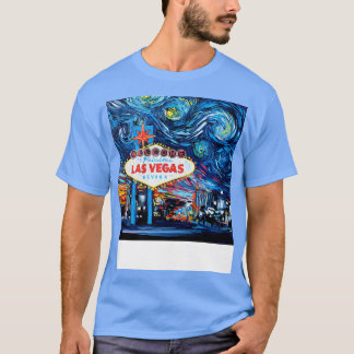 Camiseta van Gogh Nunca Viu Vegas