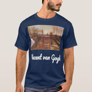 Camiseta Van Gogh O Jardim da Parsonagem em Nuenen no Sn
