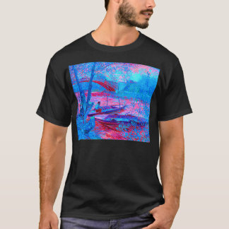 Camiseta Van Gogh pescando na Primavera Remi Famosa Arte Vi
