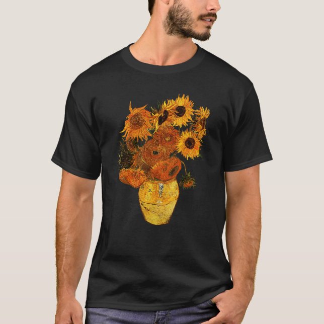 Camiseta Van Gogh retro (Frente)