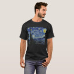 Camiseta Van Gogh, Starry Nigh, classic painting<br><div class="desc">Van Gogh,  Starry Nigh,  classic painting</div>