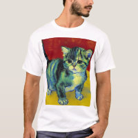 Van Gogh Tabby Cat