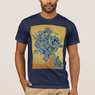 Camiseta Van Gogh torna iridescente a arte amarela das