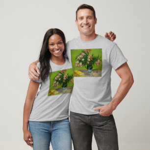 Camiseta Van Gogh Vintage Pintage Flores Vinhas