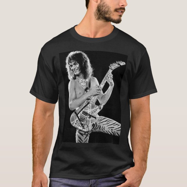 Camiseta Van Halen - Preto E Branco   (Frente)