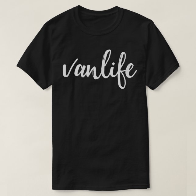 Camiseta Van Life Camper Van Conversion Vanlife Men (Frente do Design)