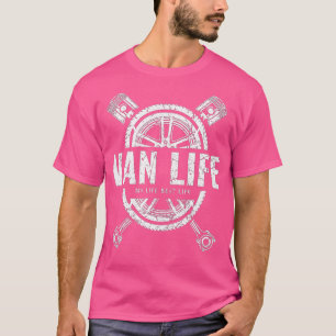 Camiseta Van Life Clothing Retro Vintage Van Dweller Vanli