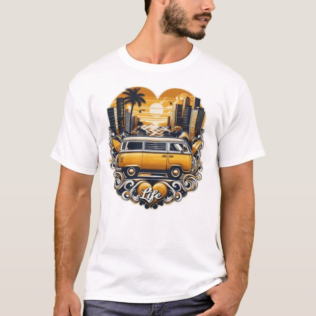 Camiseta Van Life Explore 002 (Frente)