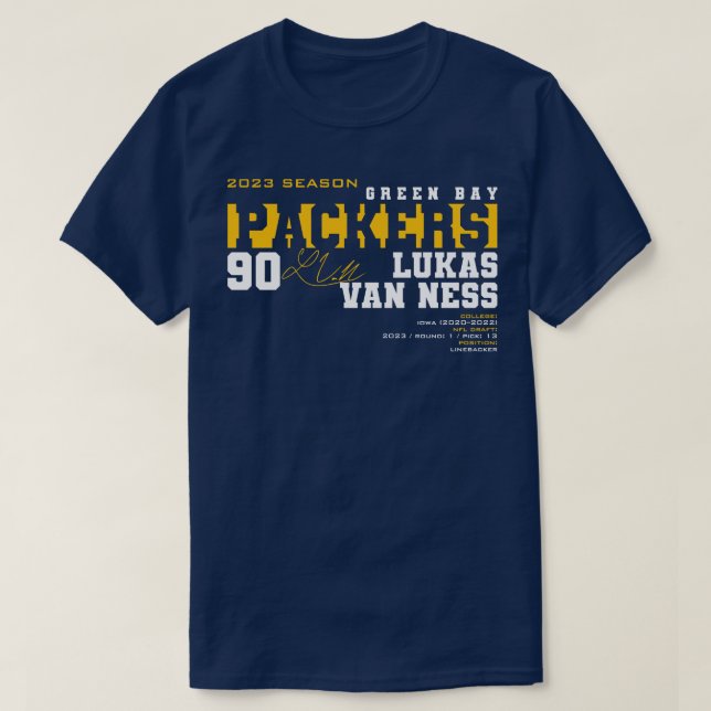 Camiseta Van Ness Packers 2023 (Frente do Design)