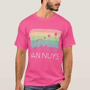 Camiseta Van Nuys Vale do San Fernando 818 SFV Retro Vintag