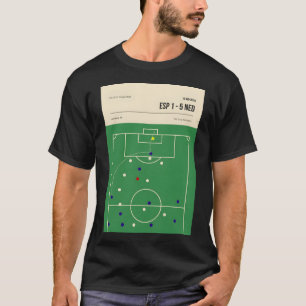Camiseta Van Persie Header para os Países Baixos contra Esp