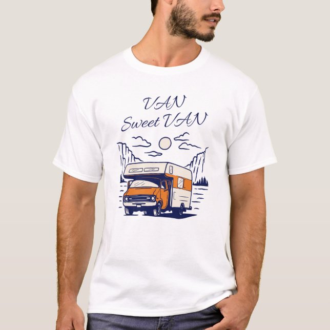 Camiseta Van Sweet Van Life (Frente)