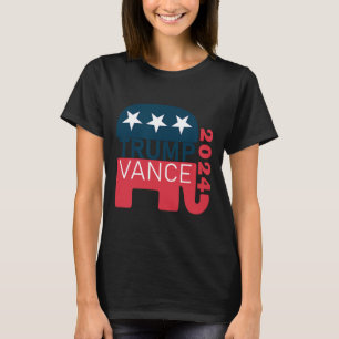 Camiseta Vance 2024 Presidente Vota Maga Eleitoral American