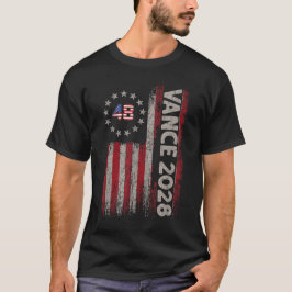 Camiseta Vance 2028 JD Vance Presidente Campanha Eleitoral