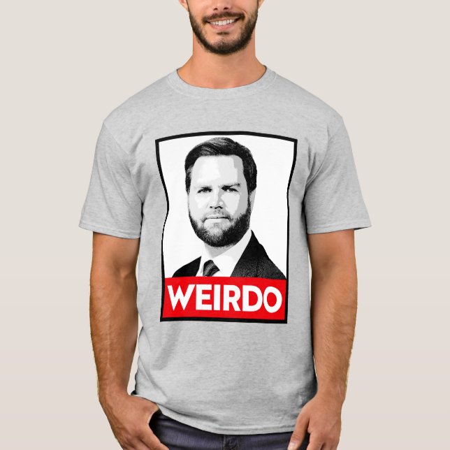 Camiseta Vance Anti Trump - Weirdo (Frente)