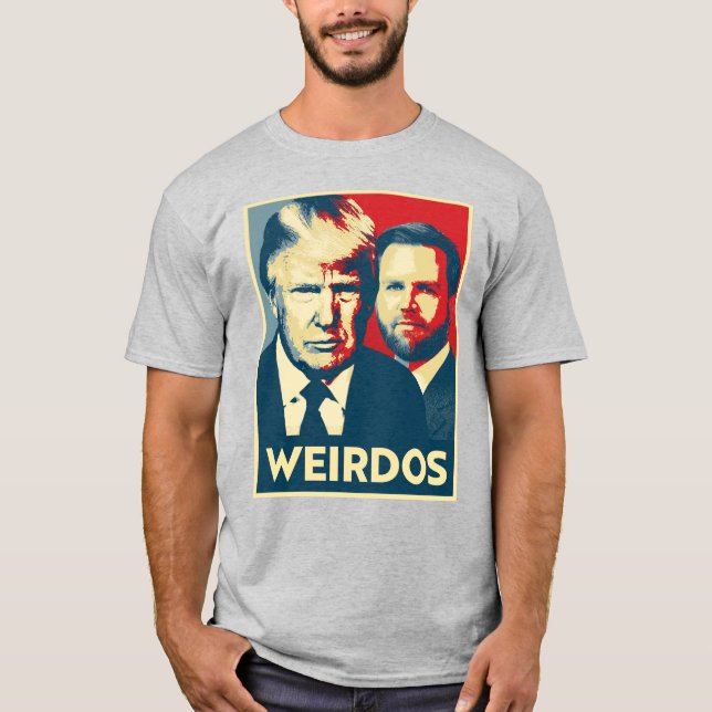 Camiseta Vance Anti Trump - Weirdos (Frente)