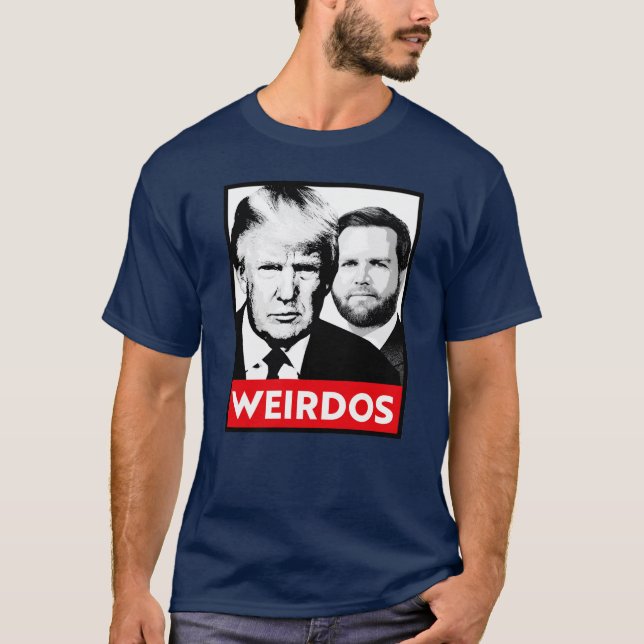 Camiseta Vance Anti Trump - Weirdos (Frente)