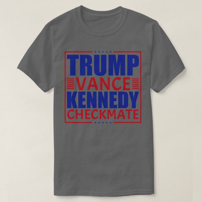 Camiseta Vance Kennedy Checkmate 2024 1 (Frente do Design)
