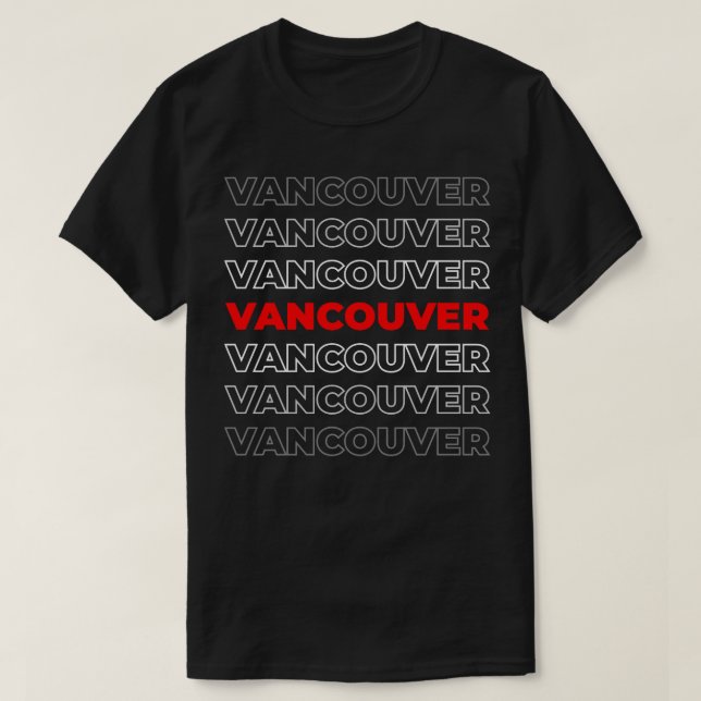 Camiseta Vancouver (Frente do Design)