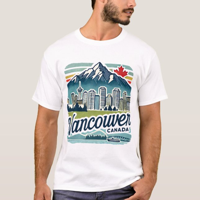 Camiseta Vancouver Canadá  (Frente)