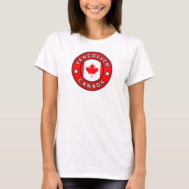Camiseta Vancouver Canadá (Frente)