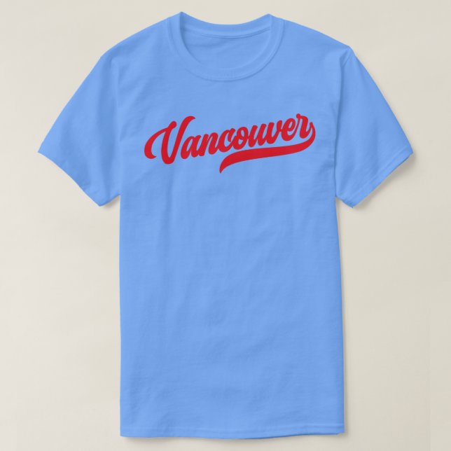 Camiseta Vancouver Retro Vancouver Canucks (Frente do Design)