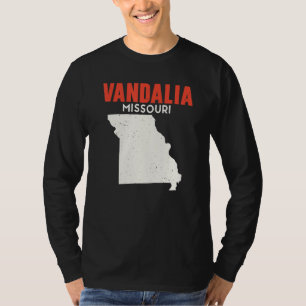 Camiseta Vandalia Missouri EUA State America Viagem Missour